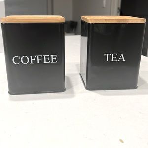 Coffee & Tea container set